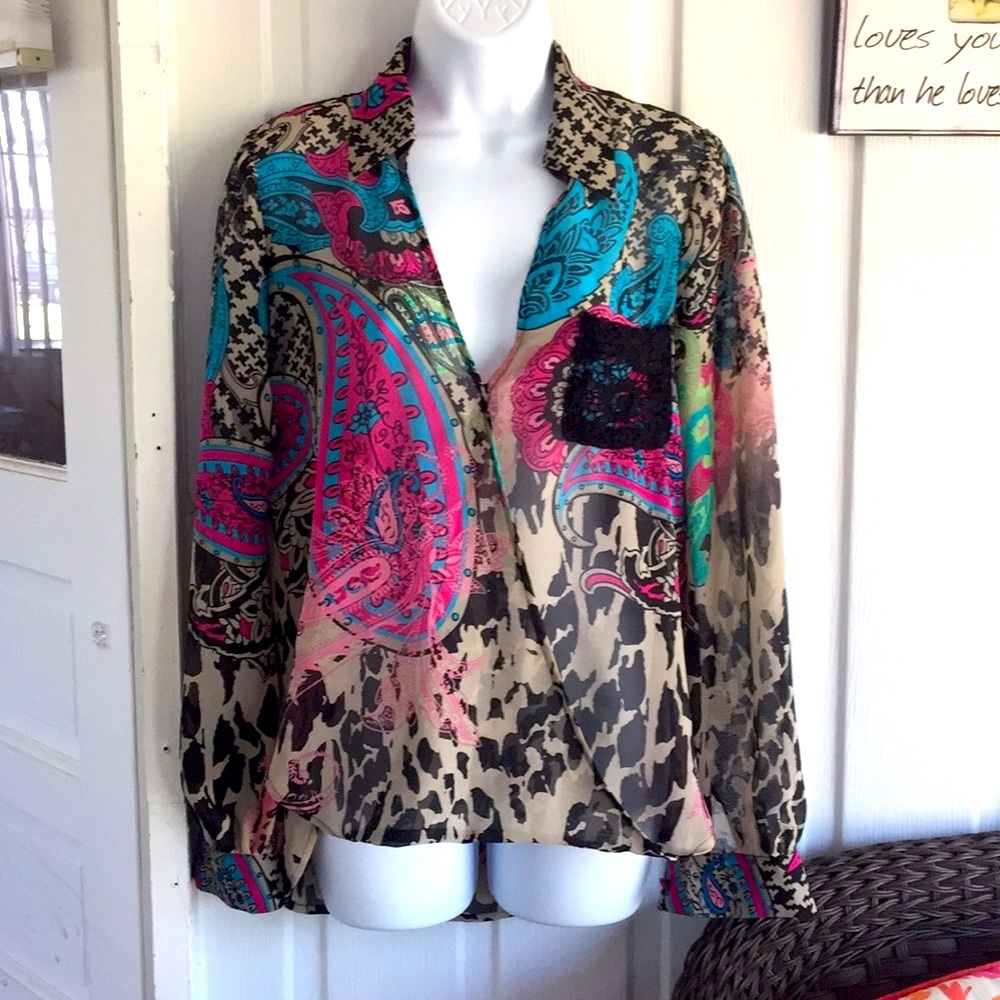 Bisou Bisou long sleeves top
